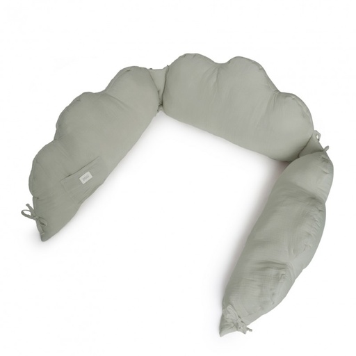 [7427252667400] Tour de lit - Babyshower - Little cloud dune powder 