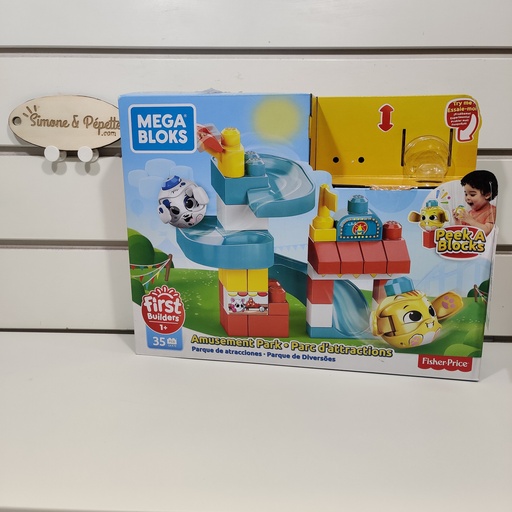 [P01329] Jeu de construction - Mega Bloks - Parc d'attraction