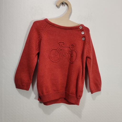 [V03533] Gilet - Buissonnière - 6/12 mois 