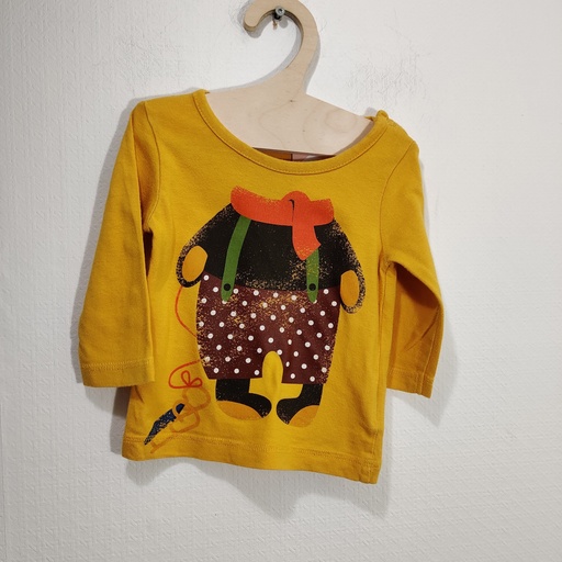 [V03688] Tee-shirt - Tricky Tracks - 6 mois   