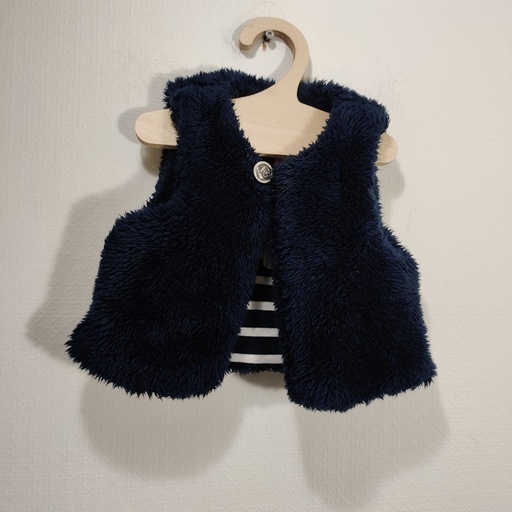 [V03738] Gilet - Weekend à la mer - 6 mois 
