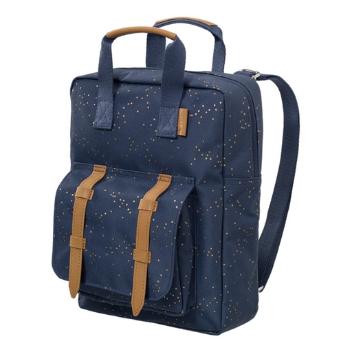 [8720088957141] Sac à dos crèche/maternelle - Fresk - Pois Indigo