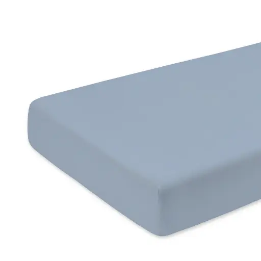 [5420010711218] Drap housse lit 60x120 - Bemini - Stone jersey