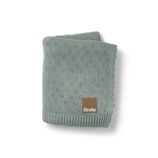 [7333222017710] Couverture - Elodie détails - En maille Pebble Green