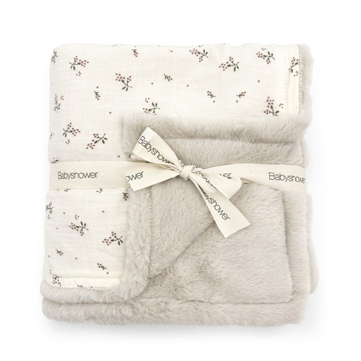 [7427252666922] Couverture polaire - Babyshower -  XL roseberry