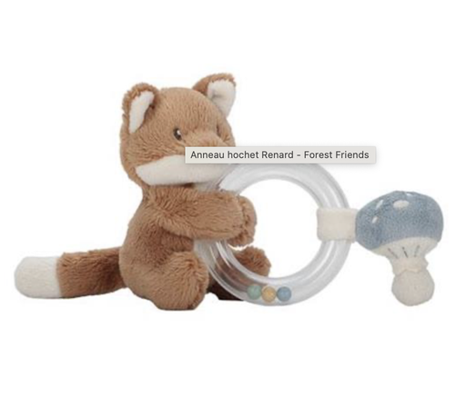 [8713291889149] Anneau hochet - Little Dutch -  Forest friends 