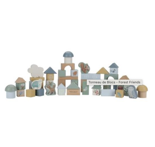 [8713291772458] Jeux Blocs - Little dutch - Forest friends 