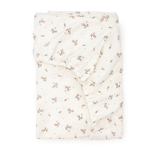[7427252672480] Drap housse lit - Babyshower - Roseberry 70 