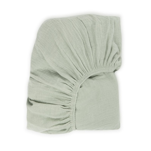 [9505898646299] Drap housse de lit - Babyshower - 70 dune powder
