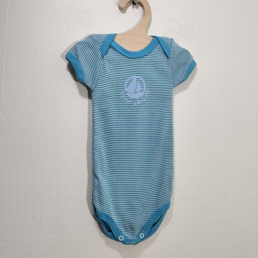 [V04059] Body - Petit bateau - 6 mois  