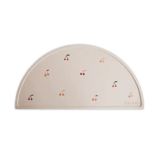 [810052460826] Set de table en silicone - Mushie - Cherries