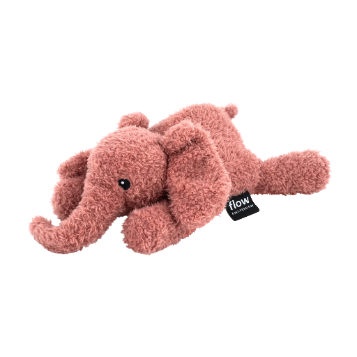 [8720726529365] Peluche d'aide à l'endormissement - Flow - George ( pink ) 