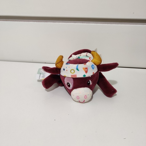 [P01380] Hochet vibrant - Lilliputiens - Rosalie la vache