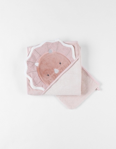 [5414220137302] Set de bain - noukie's - Popsie, rose poudré