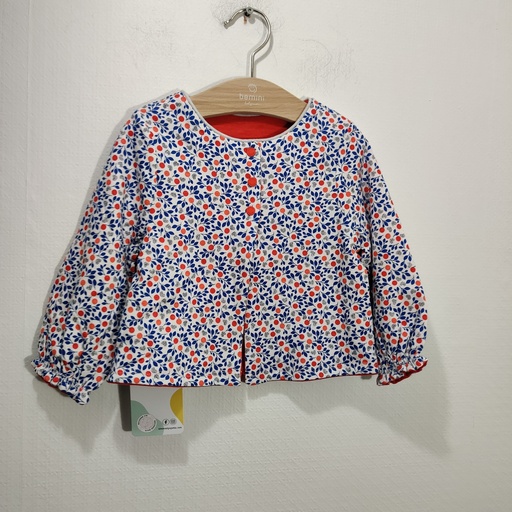 [V04174] Gilet réversible - Obaïbi - 18 mois 