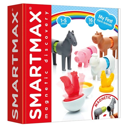 [5414301250227] Jeu - SmartMax - My First Farm Animals - 12 mois et + 