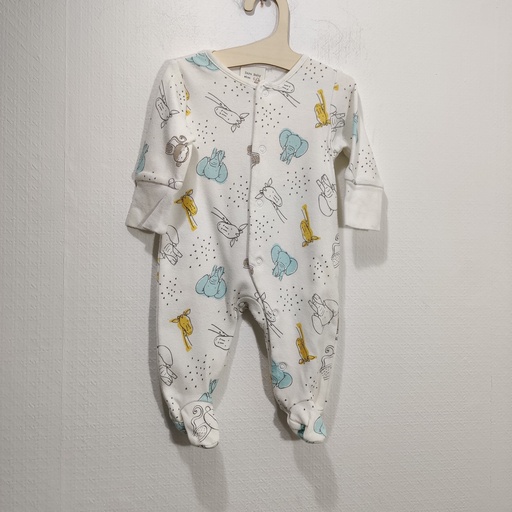 [V04355] Pyjama - Zara - 1 mois 
