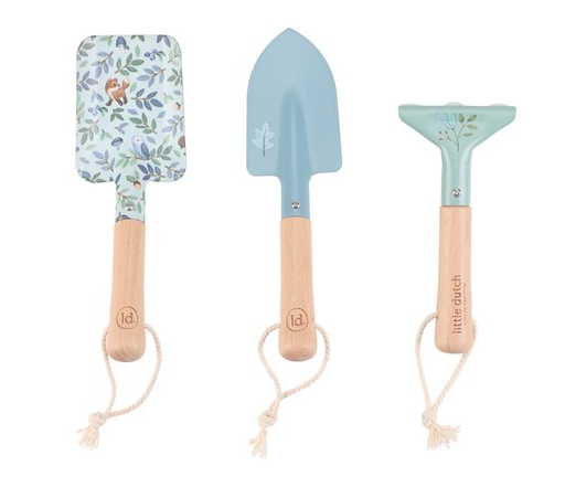 [8713291891111] Set d'outils de jardinage - Little Dutch - Forest Friends