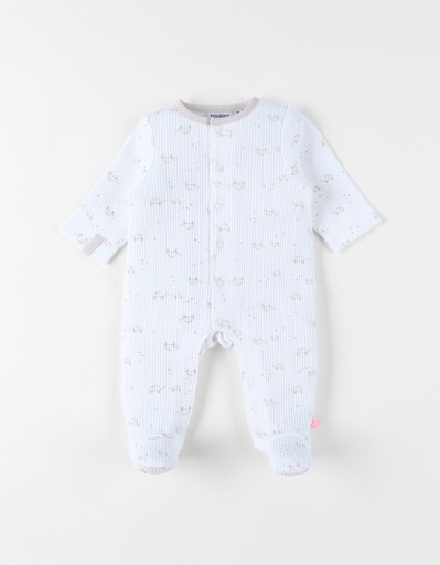 [5414220207982] Pyjama - noukie's - Jersey fantaisie tortue 1 mois 