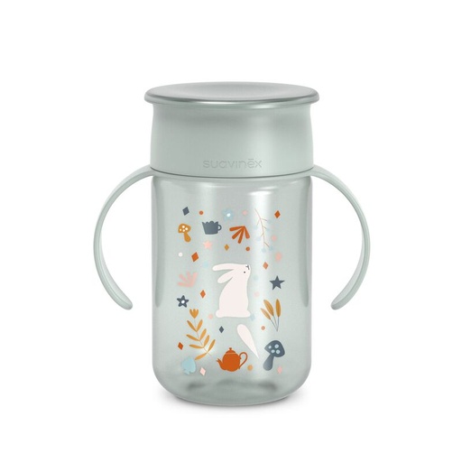 [8426420900386] Tasse d’apprentissage avec disque anti-fuite - Suavinex - Wonderland