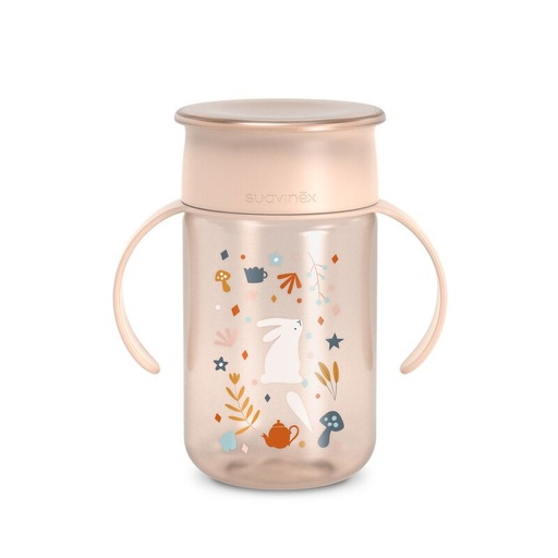 [8426420900355] Tasse d’apprentissage avec disque anti-fuite - Suavinex - Wonderland