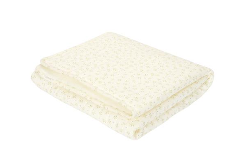 [8720986879743] Couverture - Little Dutch - Berceau Blueberry Leaves 