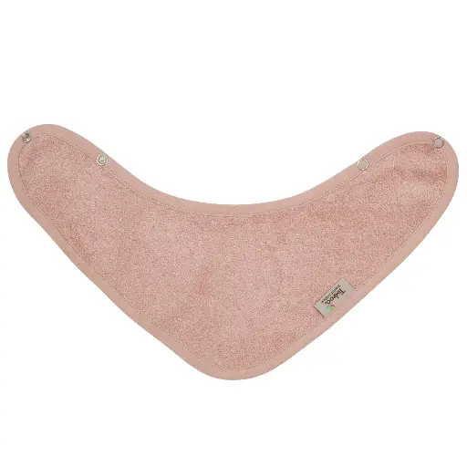 [5414546067635] Bavoirs Bandana  - Timboo -  Misty rose