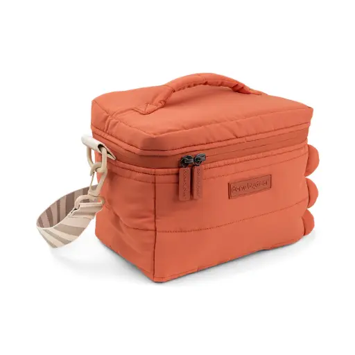 [5712643044406] Sac isotherme matelassé - done by deer - Croco Papaye