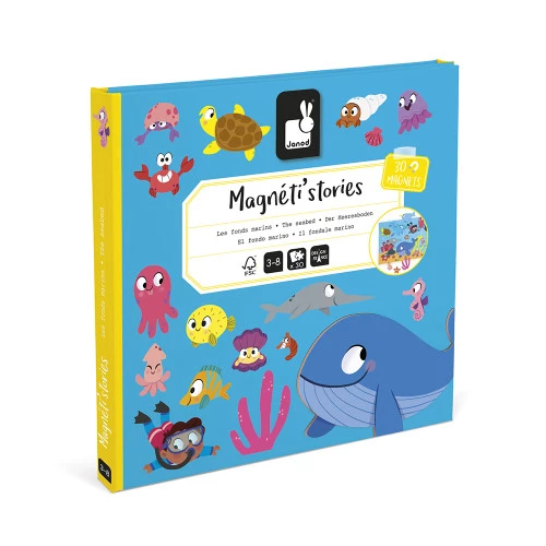 [3700217354480] Jeu éducatif - Janod - Les fonds marins 