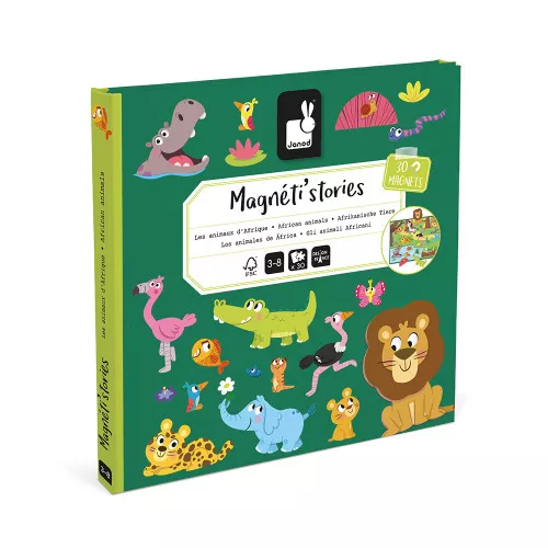 [3700217354565] Jeu éducatif - Janod - Les animaux d'Afrique 