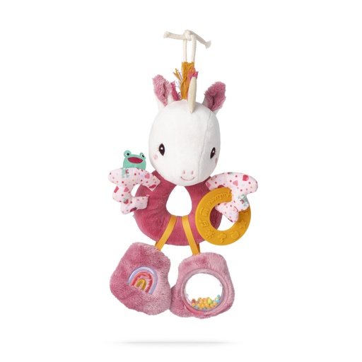 [5414834835557] Doudou multi-activités - Lilliputiens - Léna ( licorne ) 