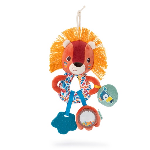 [5414834835502] Doudou multi-activités - Lilliputiens - Jack le lion 