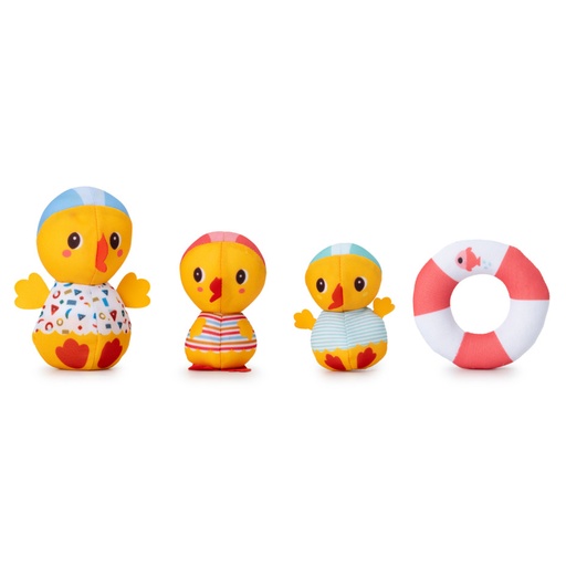 [5414834835441] Jeux de bain - Lilliputiens - 3 canards au bord de l'eau 