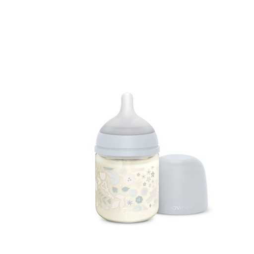 [8426420901079] Biberon verre - Suavinex - 120 ml avec tétine SX pro S wonderland  