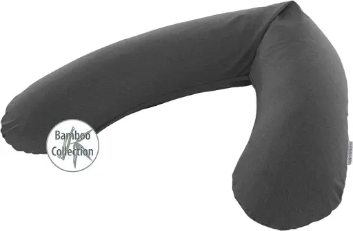 [4260553176065] Housse de coussin d'allaitement - Theraline - Original Bamboo anthracite