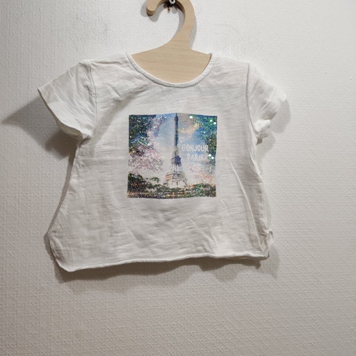 [V04953] Tee-shirt - Zara - 6 mois      