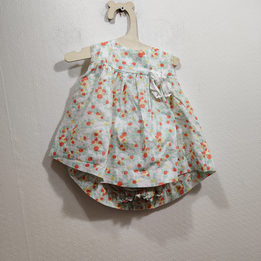 [V04972] Robe - Petit bateau - 1 mois    