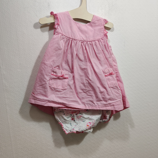 [V04974] Robe - Petit bateau - 1 mois     