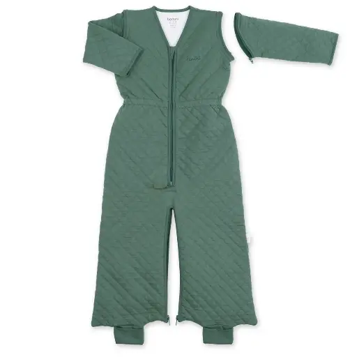 [5420010712116] Gigoteuse - Bemini - 24-36m green pady quilted jersey tog 1,5   