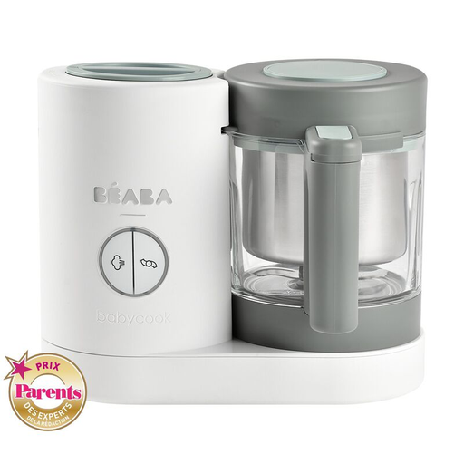 [3384349127732] Robot cuiseur en verre babycook - Beaba - Gris/blanc 