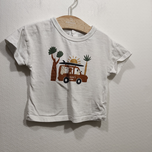 [V05075] Tee-shirt - La redoute - 9 mois  