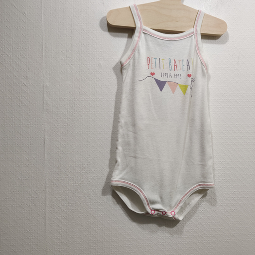 [V05102] Body - Petit bateau - 12 mois 