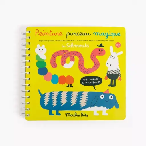 [3575677166030] Peinture pinceau magique - Moulin Roty - Les Schmouks