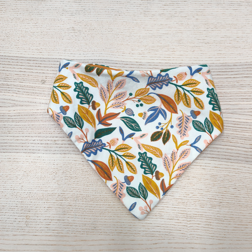 [ST027] Bandana mi-saison - Stela - Feuillage orange 