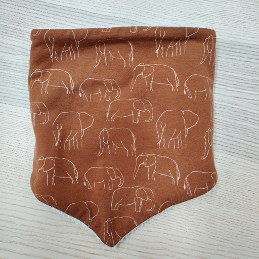 [ST045] Bandana XL mi-saison - Stela - Eléphant 