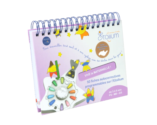 [9782494341104] Jeu pédagogique - Astres & Cie - Chevalet vive la maternelle ! (pour Etoilium) de 3 à 6 ans 