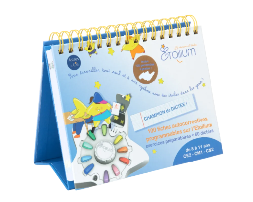 [9782494341067] Jeu pédagogique - Astres & Cie - Chevalet champion de dictée (pour Etoilium) de 8 à 12 ans 