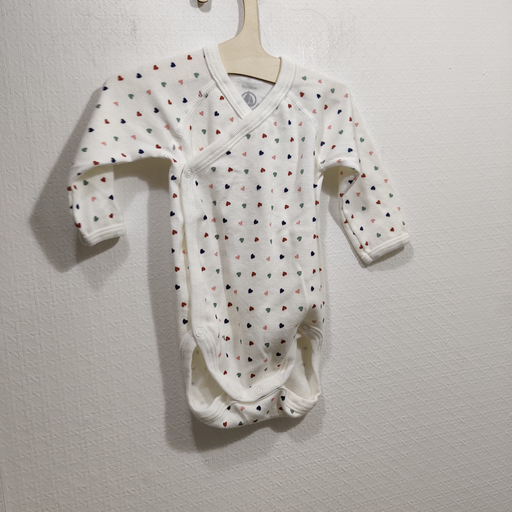 [V05145] Body - Petit bateau - 3 mois        