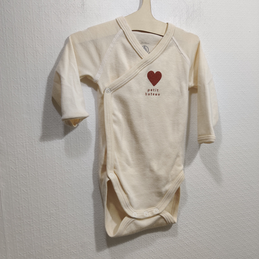 [V05149] Body - Petit bateau - 3 mois   