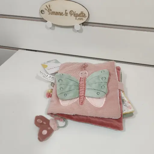 [P01488] Livre d'éveil - Little Dutch - Flowers & butterflies